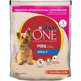 PURINA ONE ADULT MANZO RISO 800GR X8 