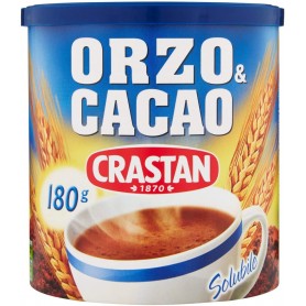 CRASTAN ORZO CACAO SOLUB 180GR X12 