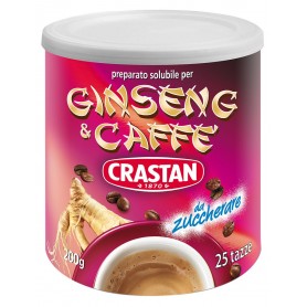 CRASTAN GINSENG CAFFE NON ZUCCHER 200GX6 
