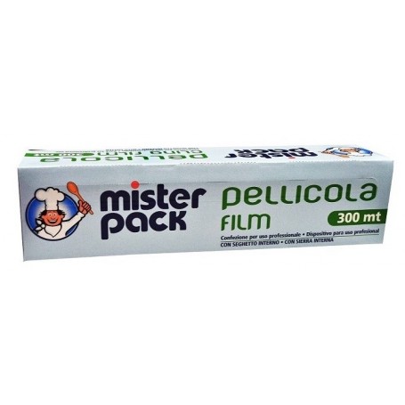 MISTERPACK PELLICOLA 300 METRI PE X6 