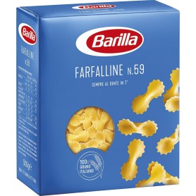 PASTA BARILLA FARFALLINE N59 500GR X30 