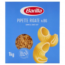 PASTA BARILLA PIPETTE RIGATE N86 1KG X15 