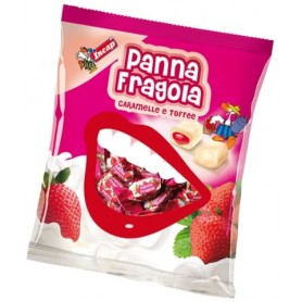 INCAP CARAMELLE PANNA-FRAGOLA250GR X20 