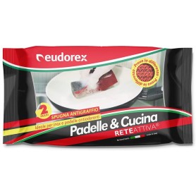 EUDOREX SPUGNA PADELLE E CUCINA X14 