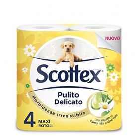 SCOTTEX CARTA IGIENICA MAX ROTOLO X4 X15 