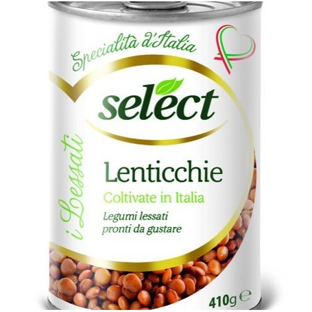 SELECT LENTICCHIE LATTINA 400GR X12 