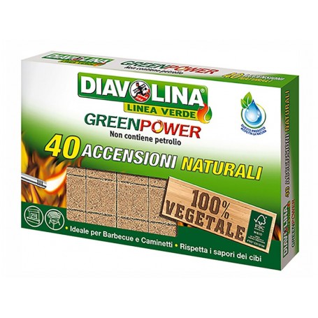DIAVOLINA GREEN POWER NAT 40 ACCENS X24 