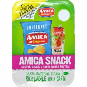 AMICA CHIPS PATATINE +SUCCO 20GR X8 
