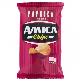 AMICA CHIPS PATATINE PAPRIKA 100GR X20 