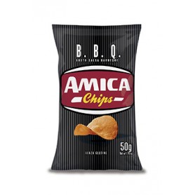 AMICA CHIPS PATATINE BERBECUE 50GR X21 