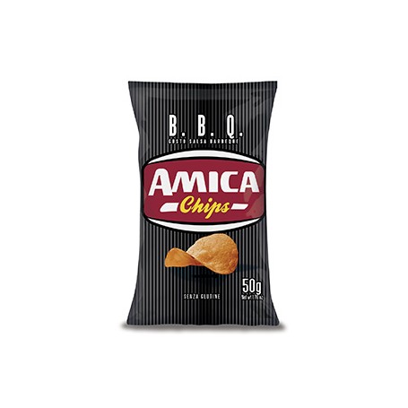AMICA CHIPS PATATINE BERBECUE 50GR X21 