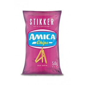 AMICA CHIPS PATATINE STIKKER 50GR X32 
