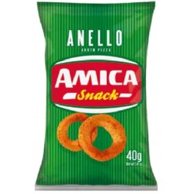 AMICA CHIPS ANELLO ALLA PIZZA 40GR X24 