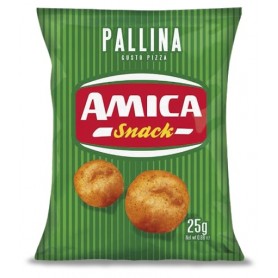 AMICA CHIPS PALLINE PIZZA 25GR X28 