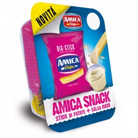 AMICA SNACK STICK PAT+SALS MAYO 25GR X8 