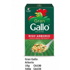 RISO GALLO ARBORIO 500GR X12 