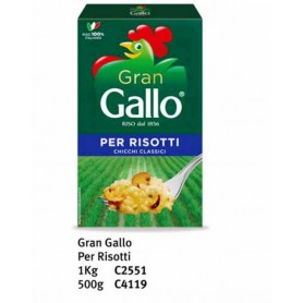 RISO GALLO PER RISOTTI 500GR X12 
