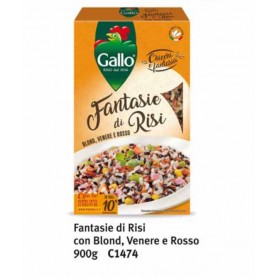 RISO GALLO FANTASIE DI RISI 900GR X12 