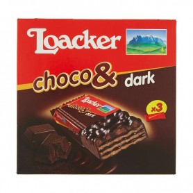 LOACKER CHOCO & DARK 26GR X3 X10 