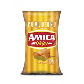 AMICA CHIPS PATATINE POMODORIN 100GR X20 