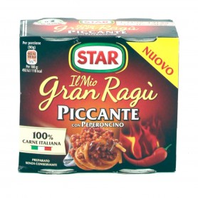 STAR GRAN RAGU PICCANTE 180GR X2 X12 