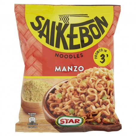 STAR SAIKEBON NOODLES MANZO 79GR X12 