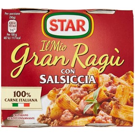 STAR GRAN RAGU SALSICCIA 180GR X2 X12 