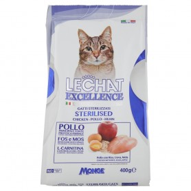 LECHAT EXCELLENC STERELISED 400GR X10 