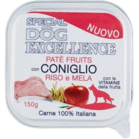 SPECIAL DOG PATE FRUIT CONIGL 150G X24 