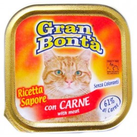 GRAN BONTA GATTO CARNE 100GR X32 
